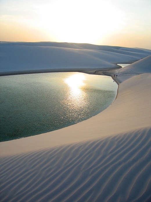 Ngắm "sa mạc biển" Lencois Maranhensses đầy lý thú